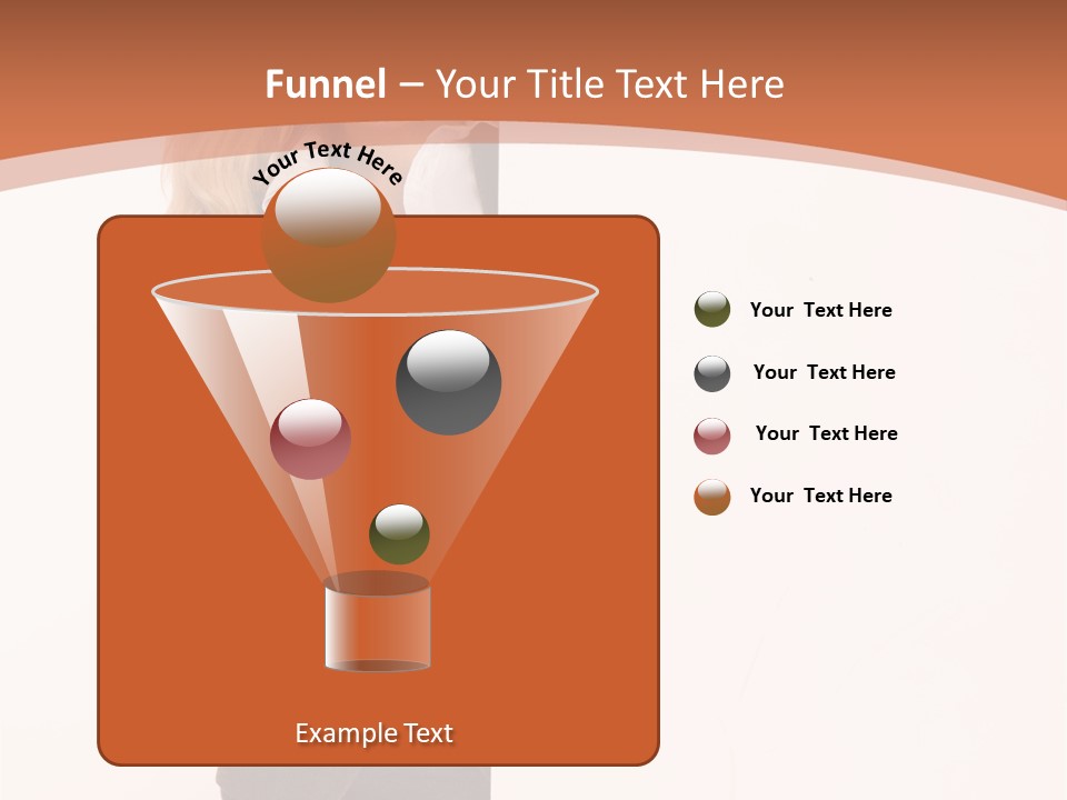 Woman Hot Young PowerPoint Template