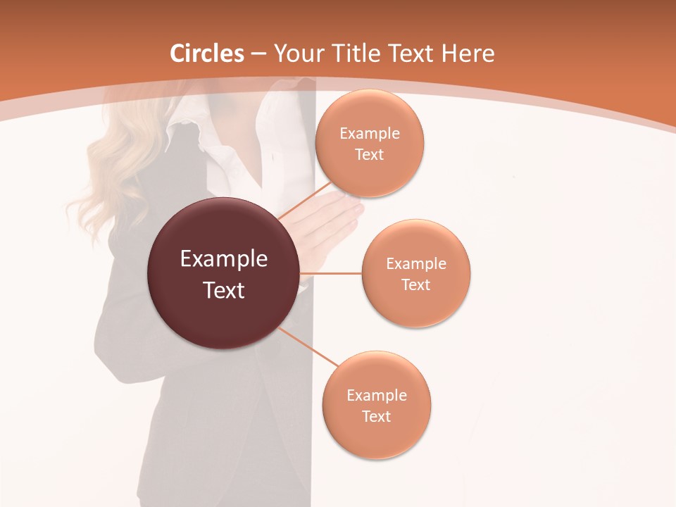 Woman Hot Young PowerPoint Template