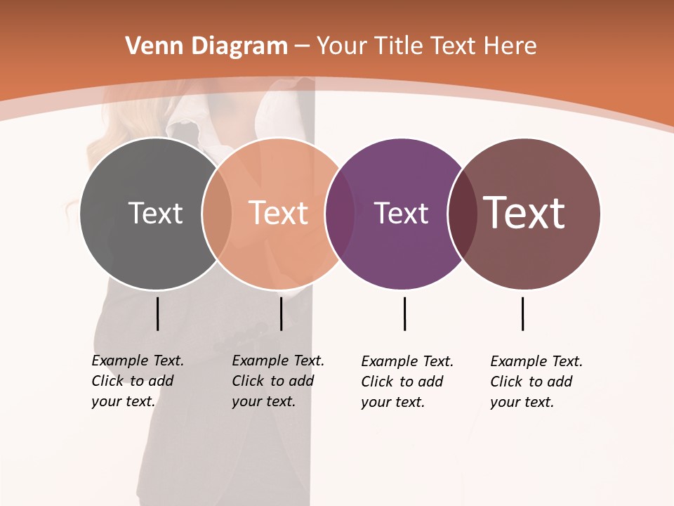 Woman Hot Young PowerPoint Template