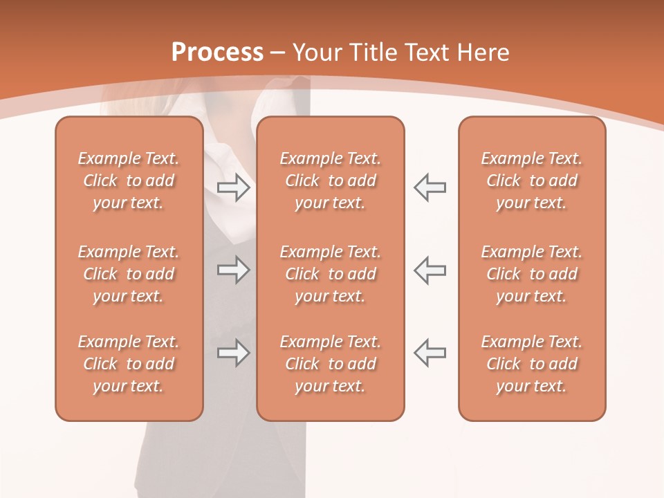 Woman Hot Young PowerPoint Template