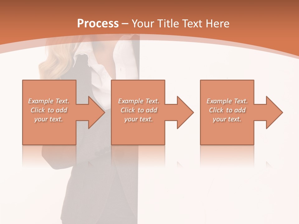 Woman Hot Young PowerPoint Template