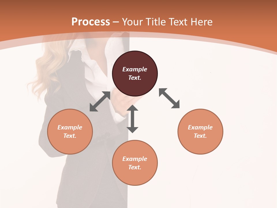 Woman Hot Young PowerPoint Template