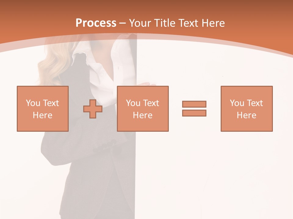 Woman Hot Young PowerPoint Template