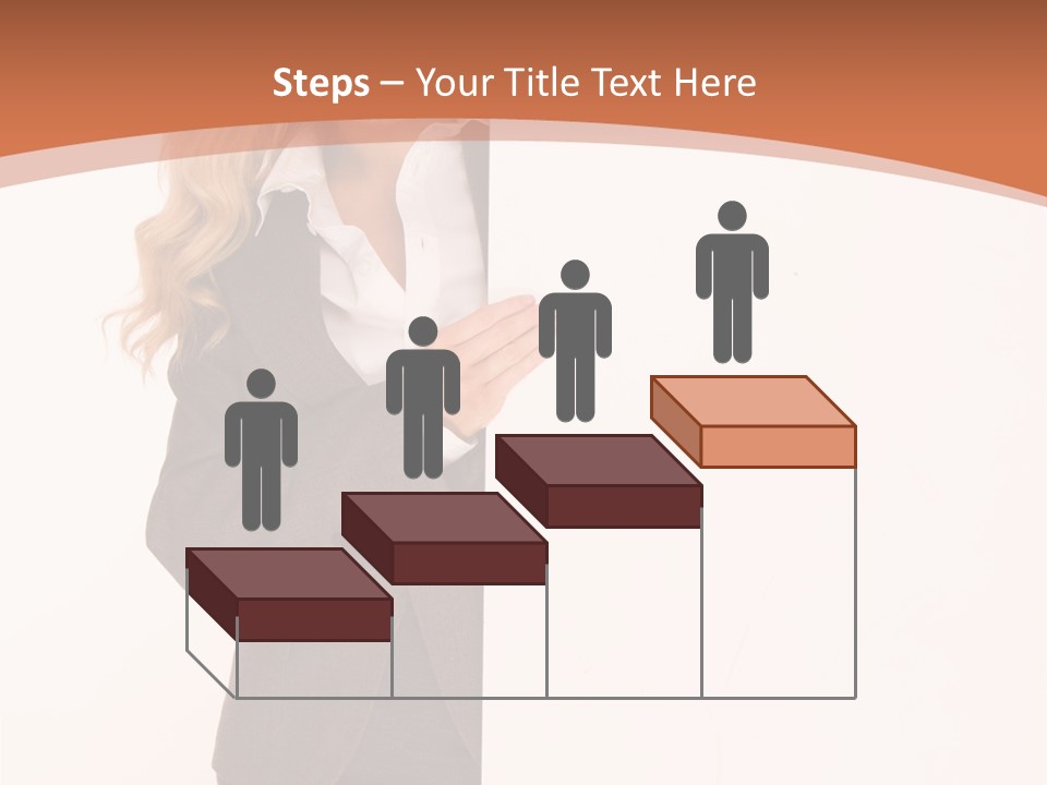 Woman Hot Young PowerPoint Template