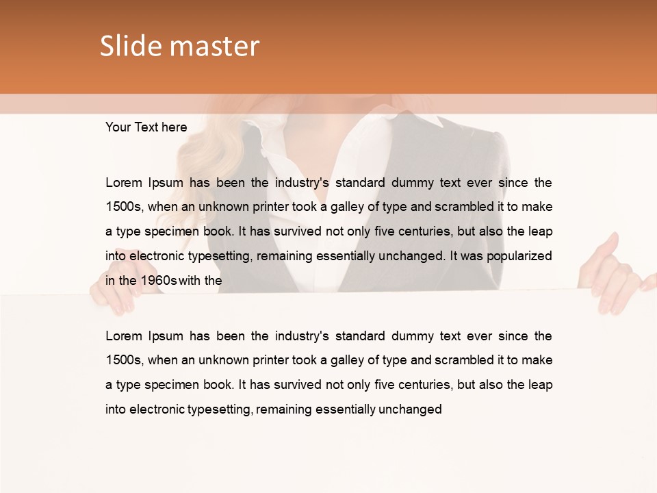 Displaying Sheet Billboard PowerPoint Template