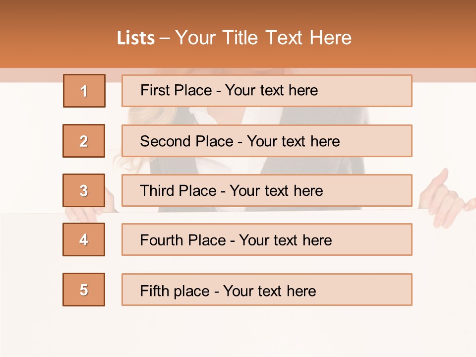 Displaying Sheet Billboard PowerPoint Template