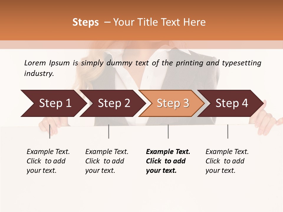 Displaying Sheet Billboard PowerPoint Template