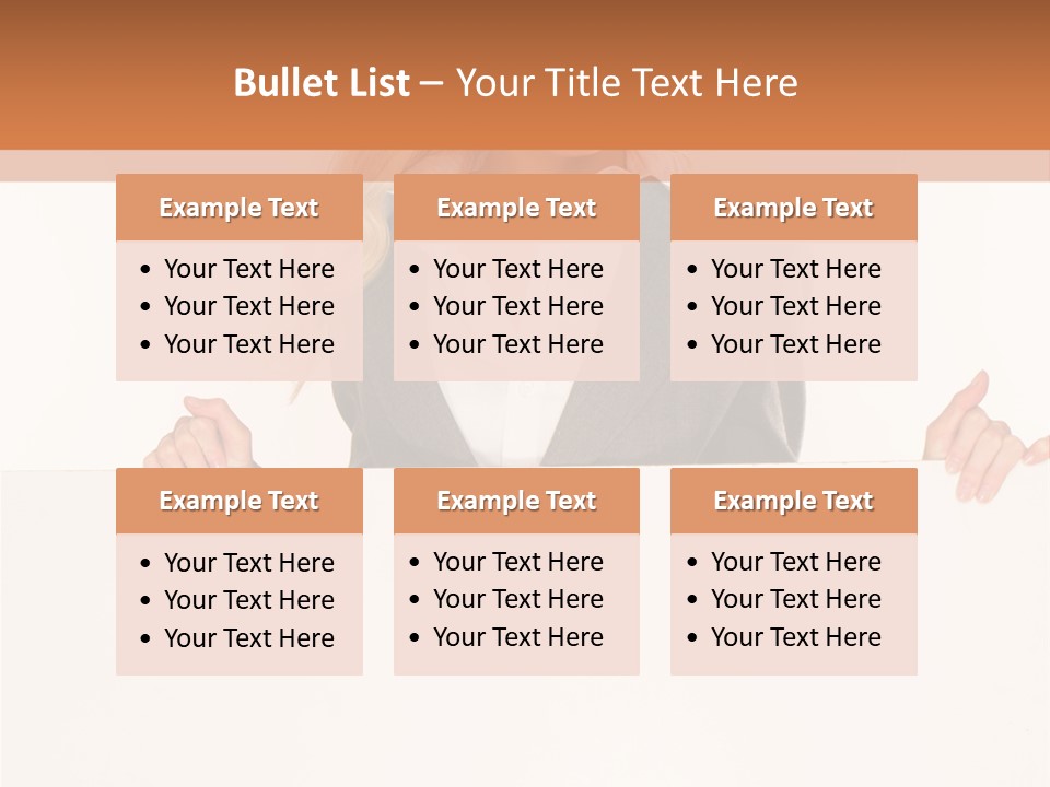 Displaying Sheet Billboard PowerPoint Template