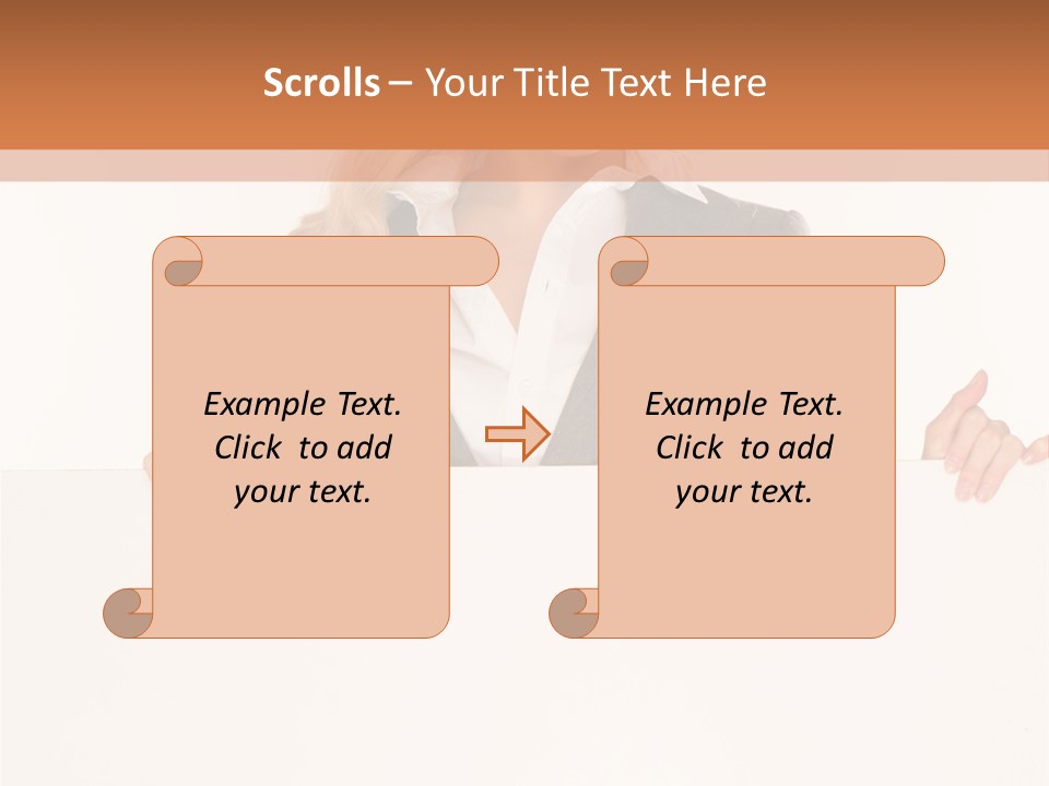 Displaying Sheet Billboard PowerPoint Template