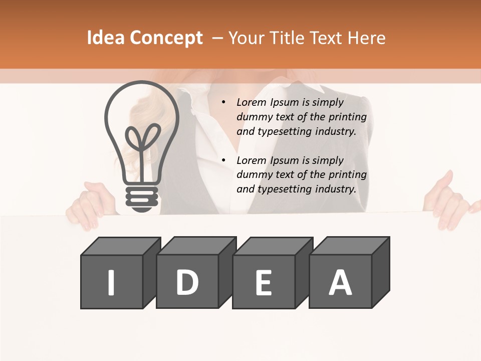 Displaying Sheet Billboard PowerPoint Template