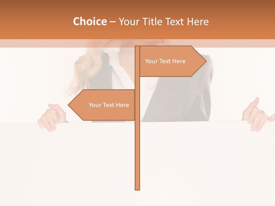 Displaying Sheet Billboard PowerPoint Template