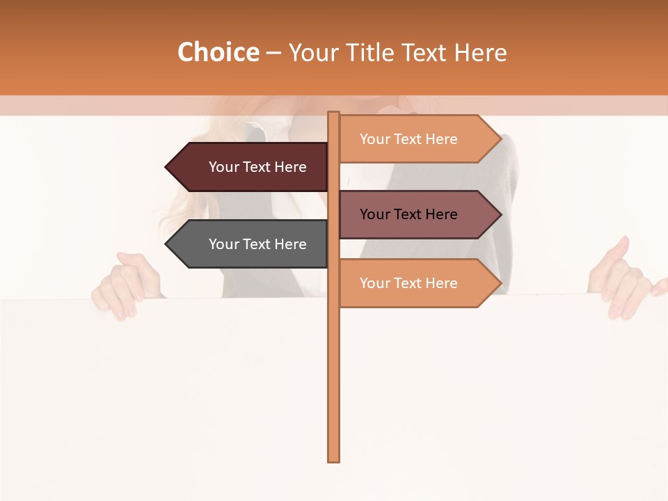Displaying Sheet Billboard PowerPoint Template