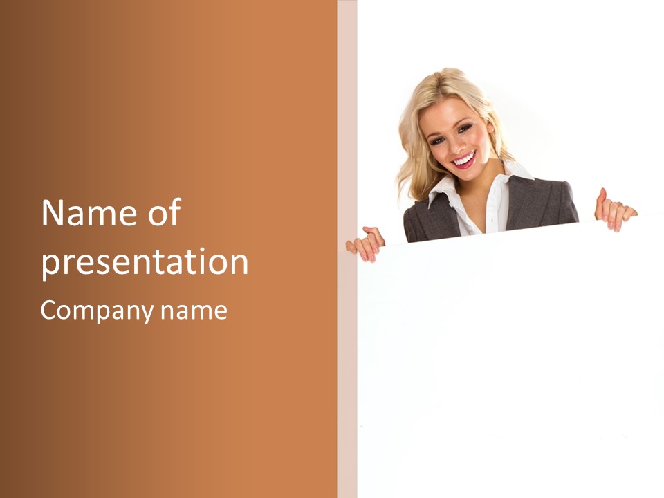 Sign Successful Beautiful PowerPoint Template