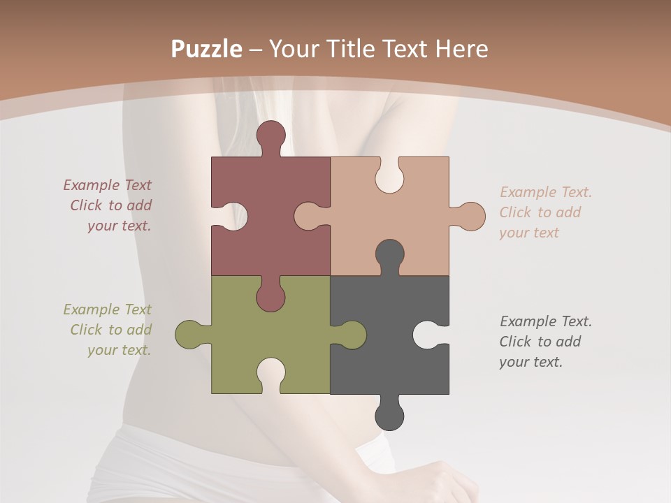 Pants Spa Purity PowerPoint Template