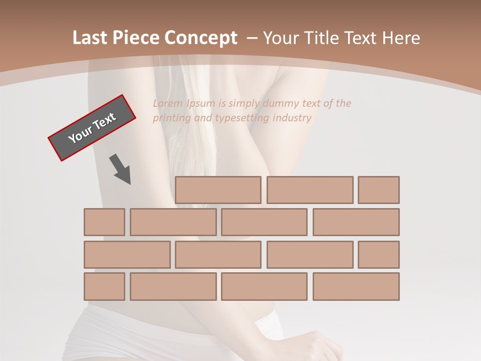 Pants Spa Purity PowerPoint Template