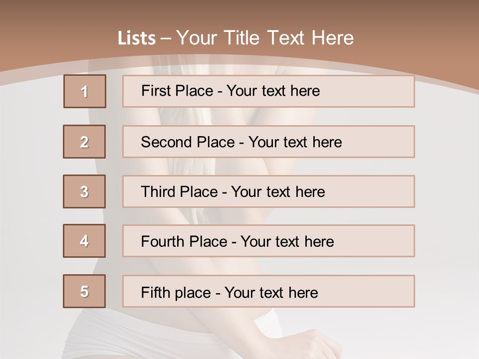 Pants Spa Purity PowerPoint Template