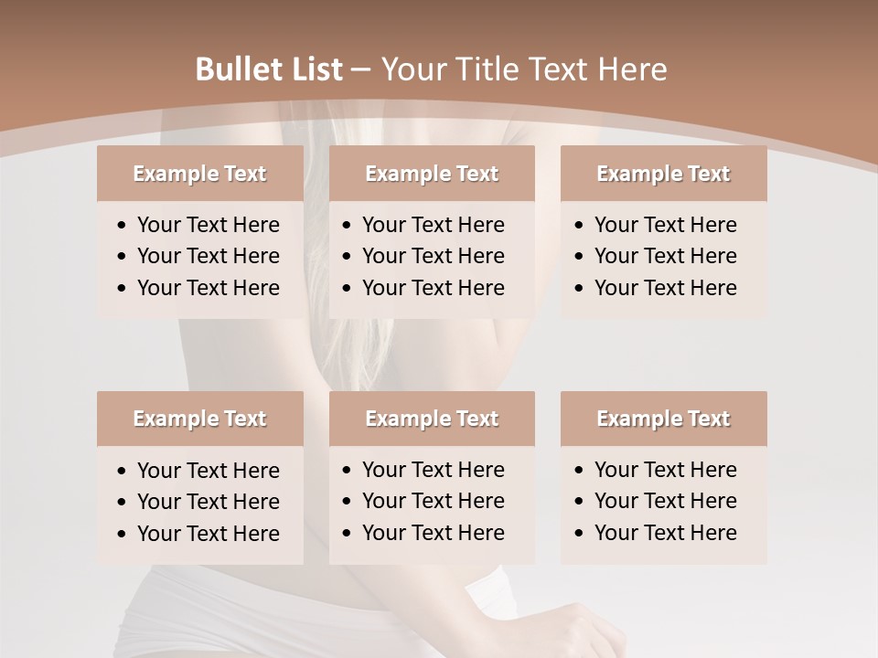 Pants Spa Purity PowerPoint Template