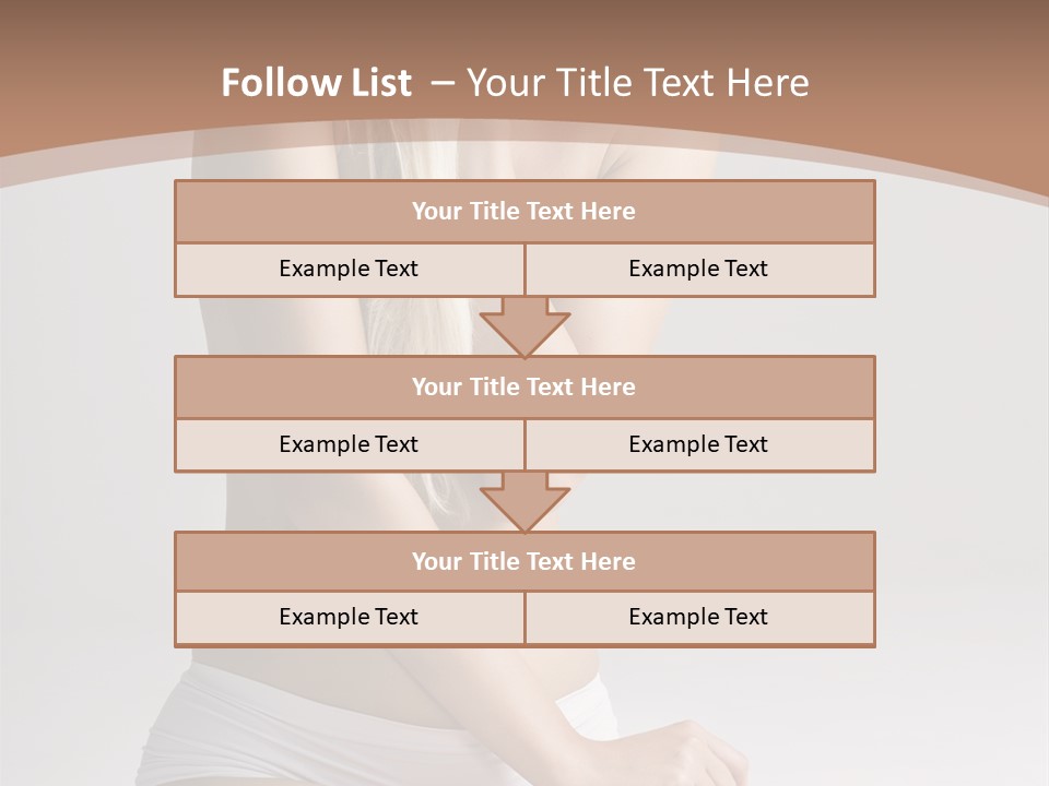 Pants Spa Purity PowerPoint Template