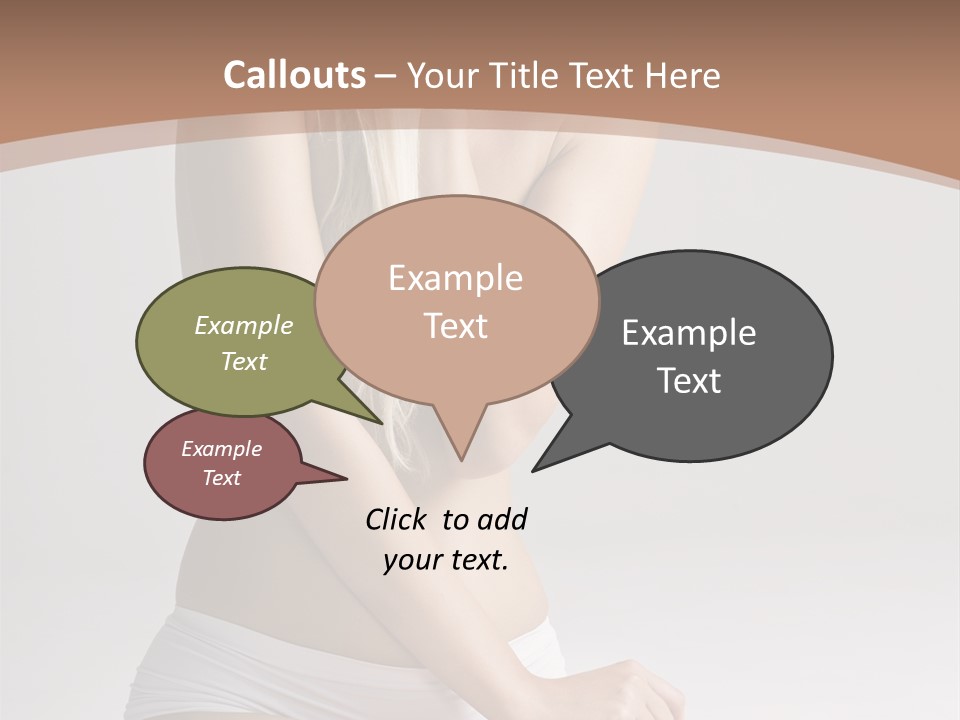 Pants Spa Purity PowerPoint Template