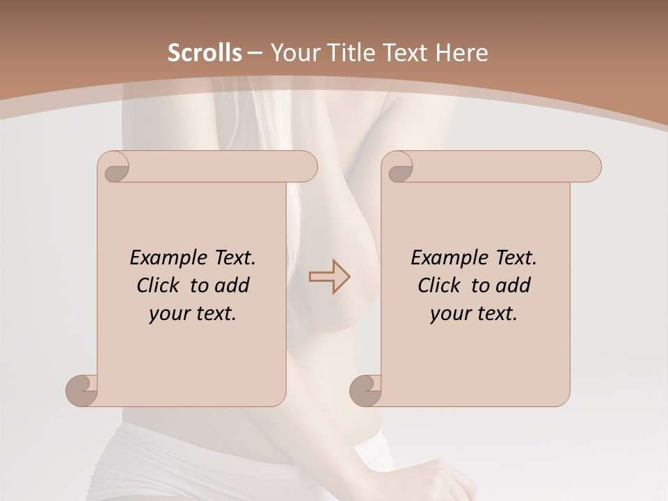Pants Spa Purity PowerPoint Template
