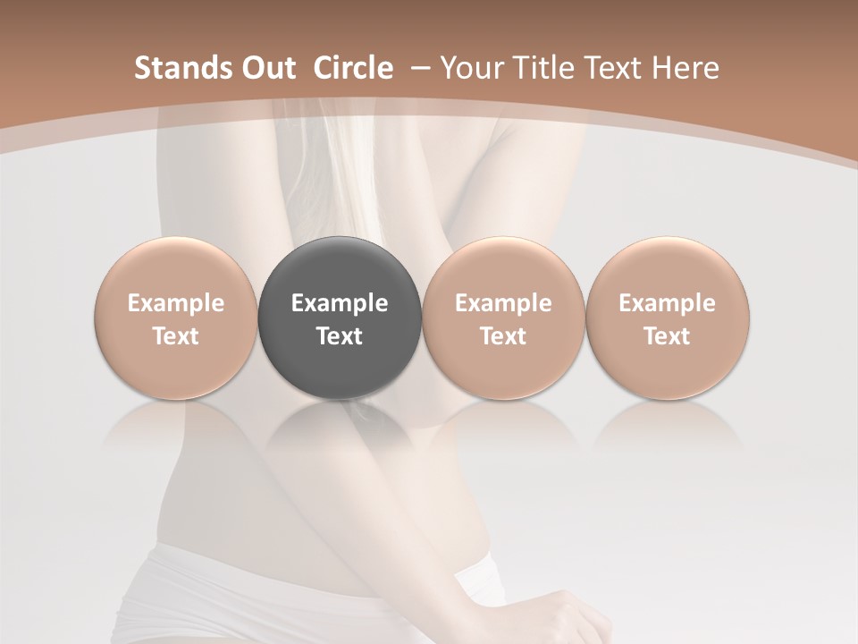 Pants Spa Purity PowerPoint Template