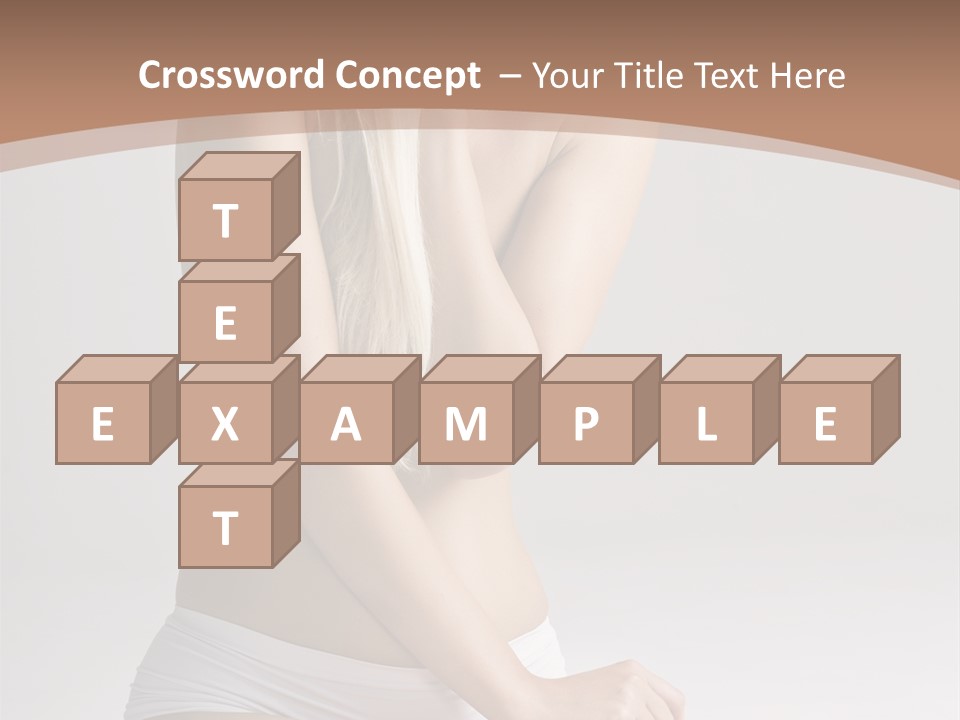 Pants Spa Purity PowerPoint Template