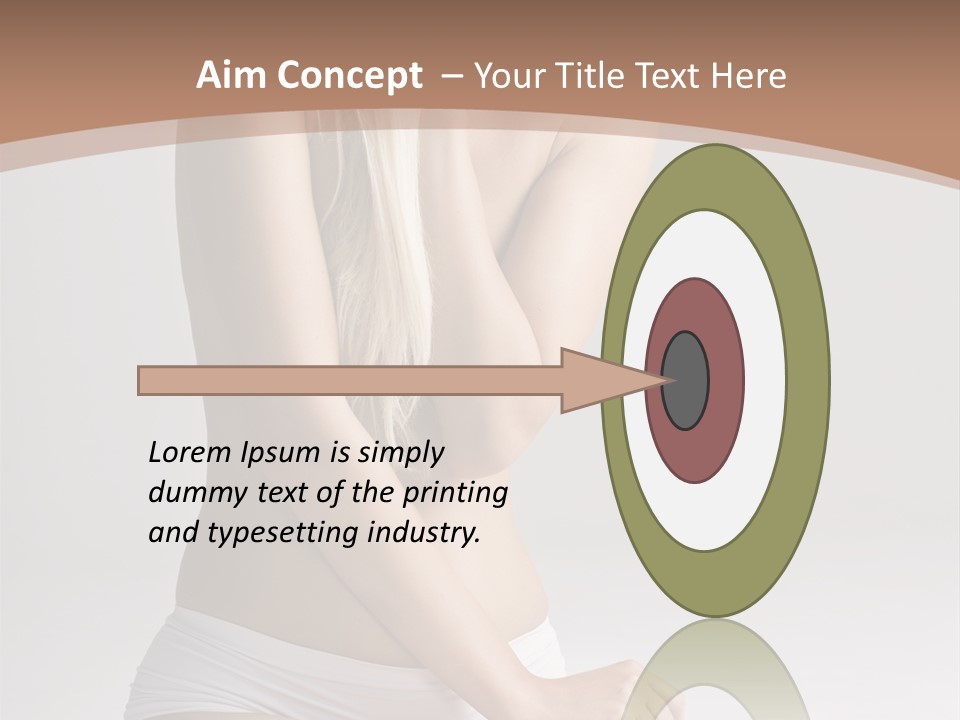 Pants Spa Purity PowerPoint Template