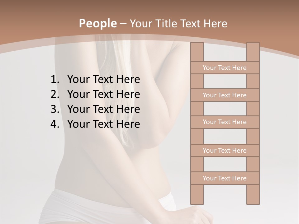 Pants Spa Purity PowerPoint Template