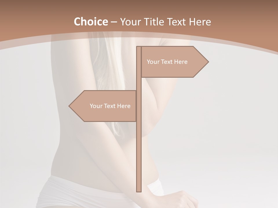 Pants Spa Purity PowerPoint Template