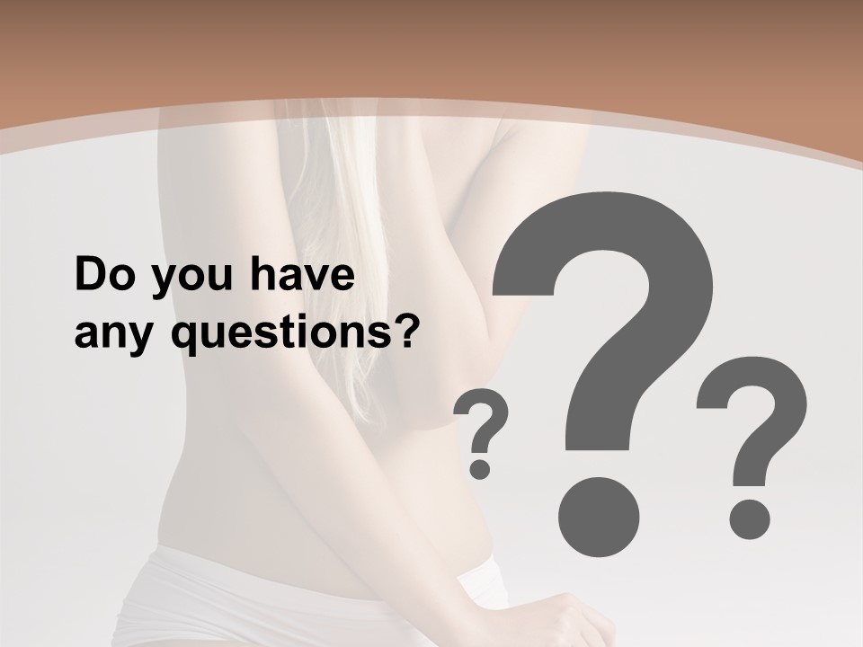 Pants Spa Purity PowerPoint Template