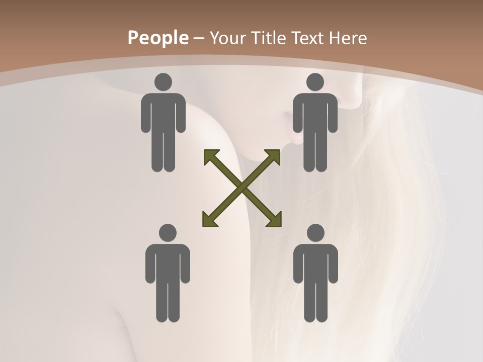 Hair Womanly Girl PowerPoint Template