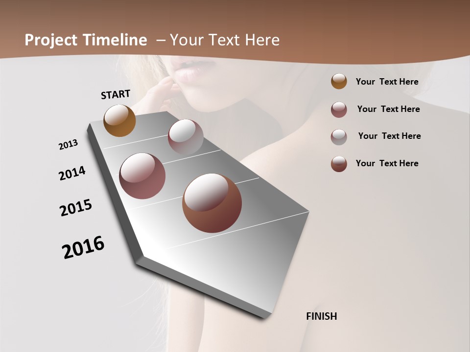 Stylish Model Lovely PowerPoint Template