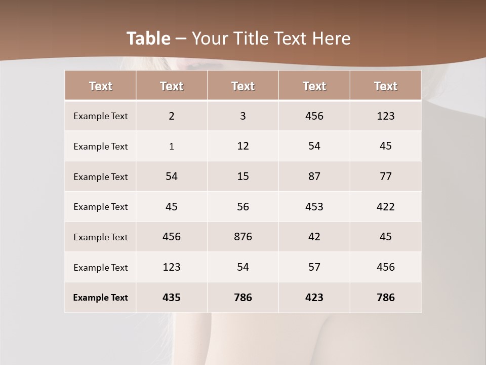 Stylish Model Lovely PowerPoint Template