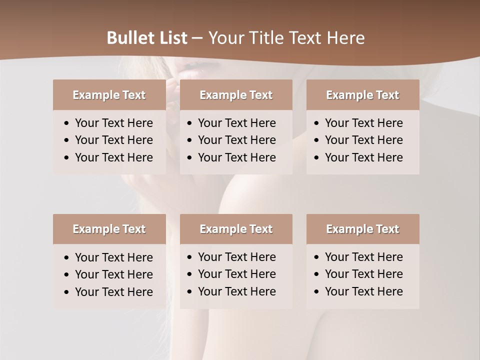 Stylish Model Lovely PowerPoint Template