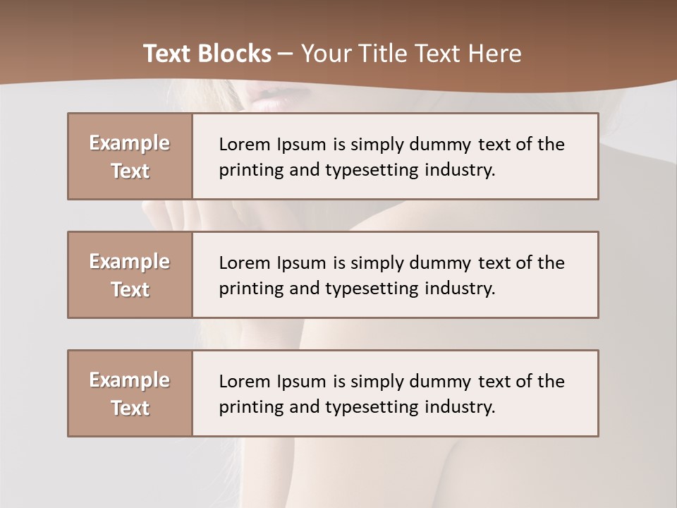 Stylish Model Lovely PowerPoint Template