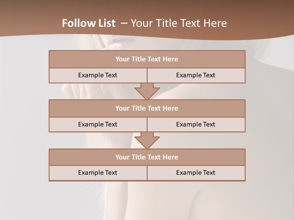 Stylish Model Lovely PowerPoint Template