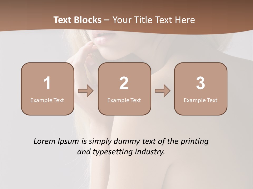 Stylish Model Lovely PowerPoint Template