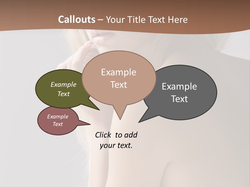 Stylish Model Lovely PowerPoint Template