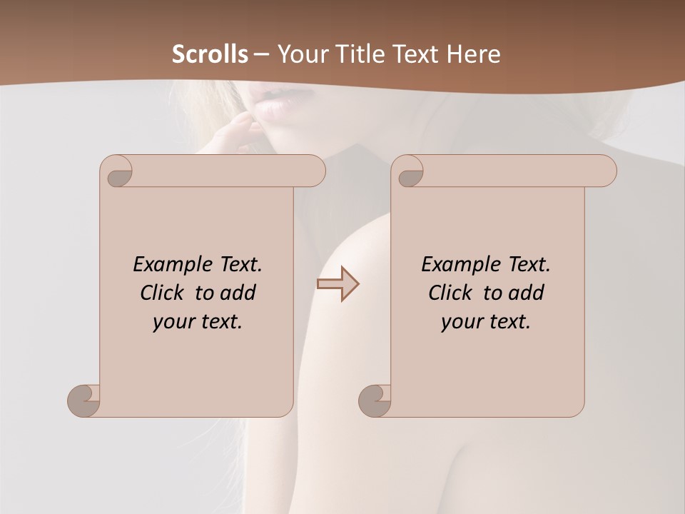 Stylish Model Lovely PowerPoint Template