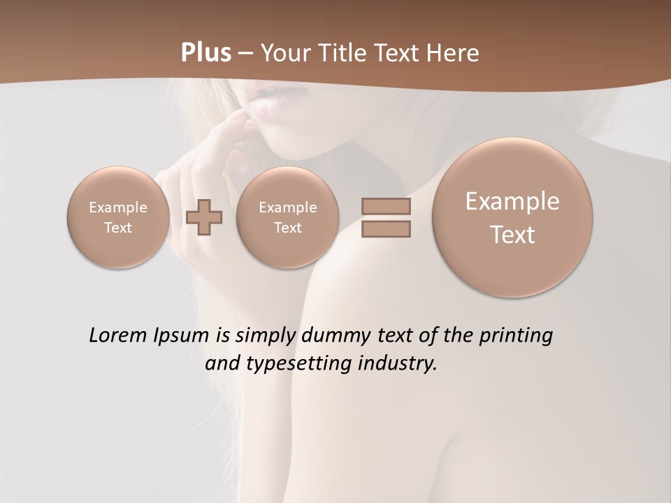 Stylish Model Lovely PowerPoint Template
