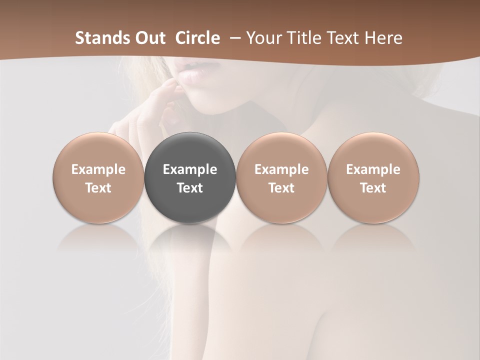 Stylish Model Lovely PowerPoint Template