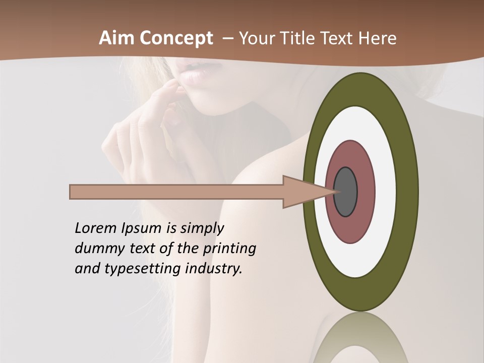 Stylish Model Lovely PowerPoint Template