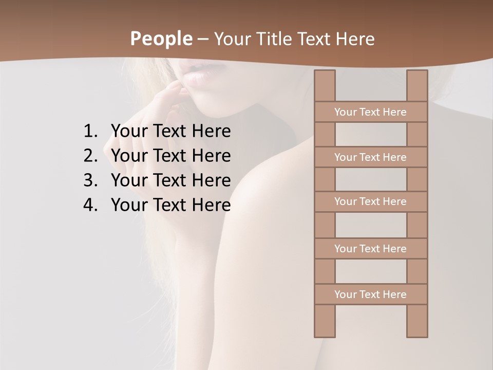 Stylish Model Lovely PowerPoint Template