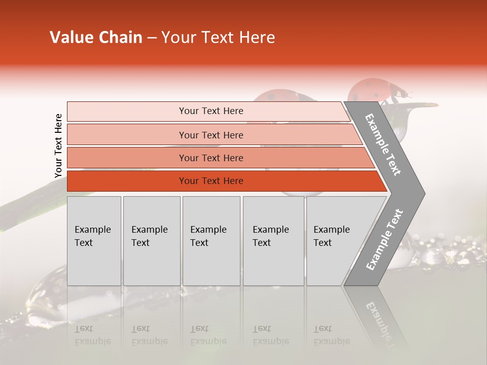 Weather Leaf Water PowerPoint Template