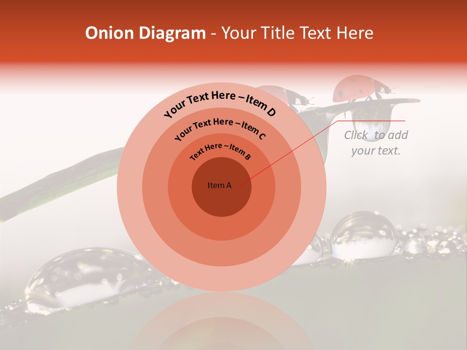 Weather Leaf Water PowerPoint Template