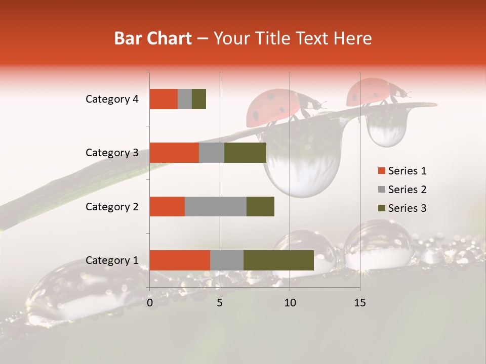 Weather Leaf Water PowerPoint Template