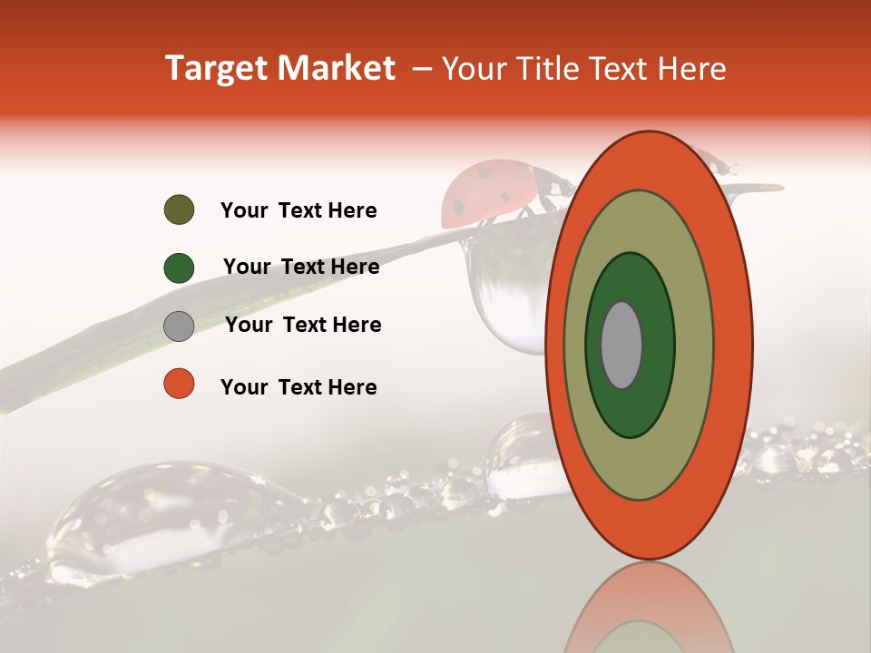 Weather Leaf Water PowerPoint Template