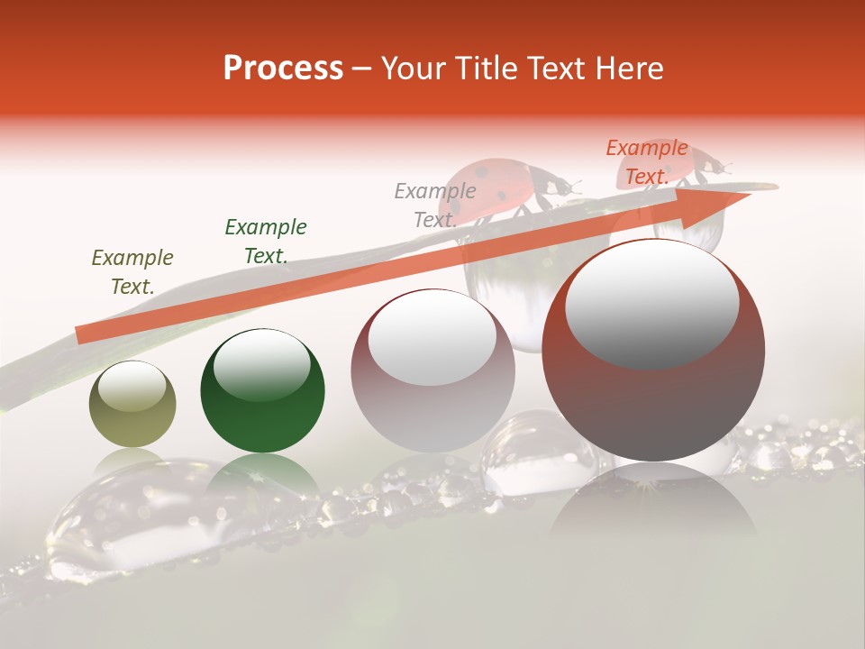 Weather Leaf Water PowerPoint Template