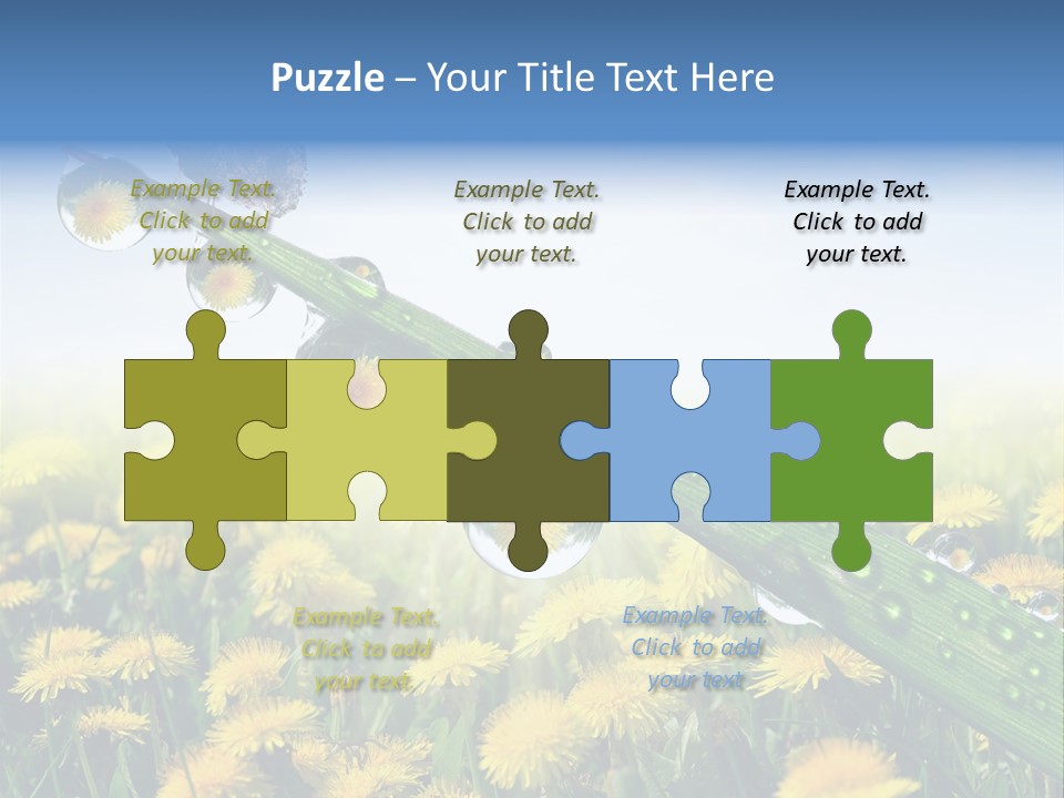 Flower Beauty Bright PowerPoint Template