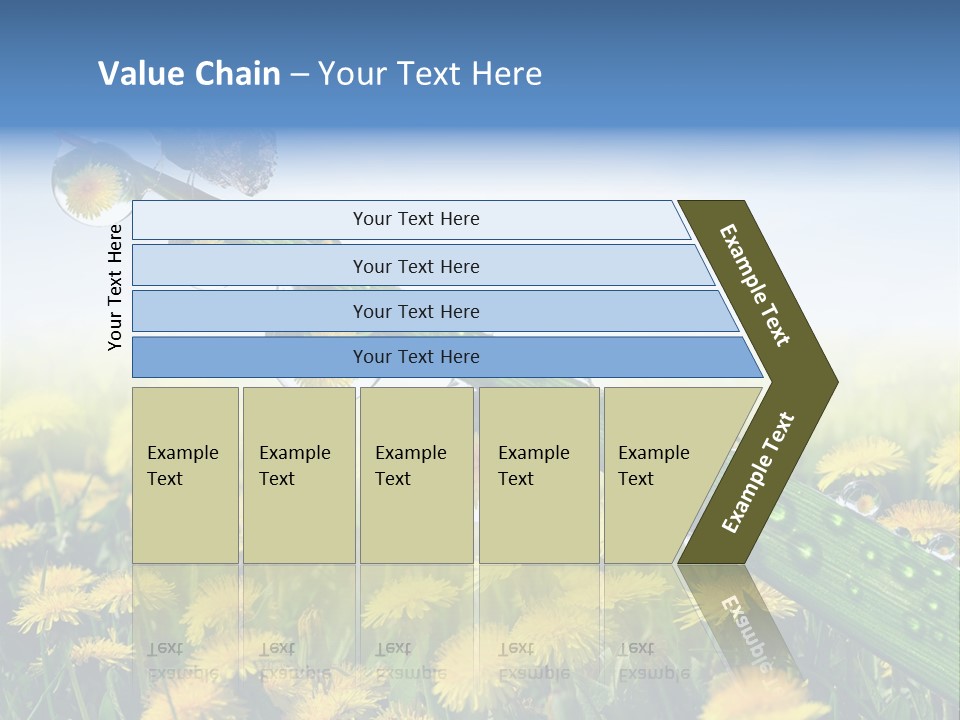 Flower Beauty Bright PowerPoint Template